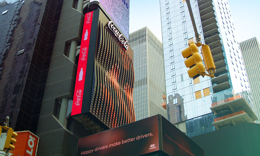 3D-билборд на Таймс-сквер: революция в цифровой наружной рекламе