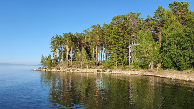 Озеро Байкал на территории "Ровесника"