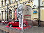 Дополнительное изображение работы Рекламный подиум для Банка Москвы на Кузнецком мосту