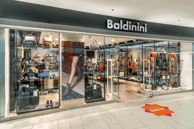 комплексное оформление бутика Baldinini