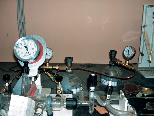 газовая система для неонового завода