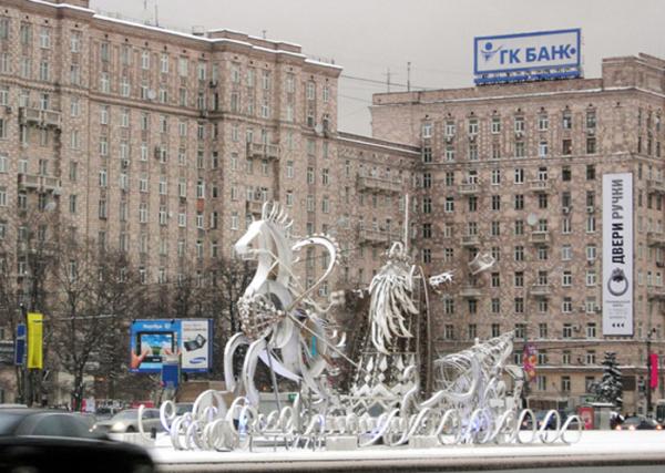 Новогоднее оформление Москвы