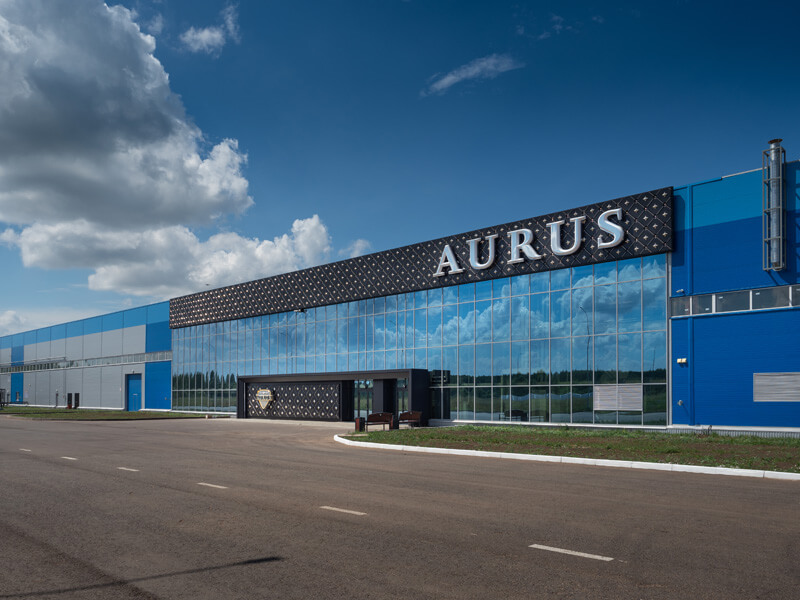 Как «Неон-Арт» оформлял завод AURUS