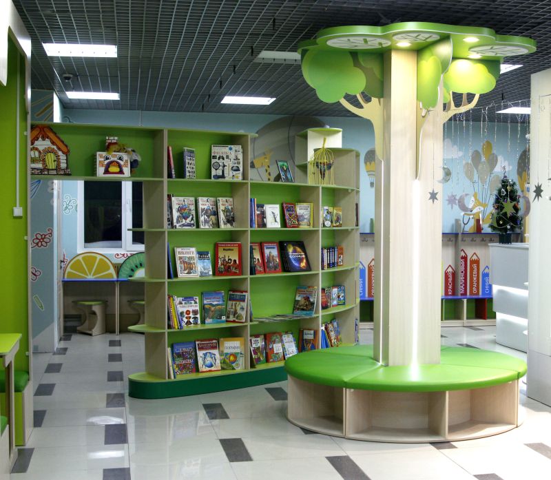 Оформление Детской библиотеки,  г. Вилюйск
