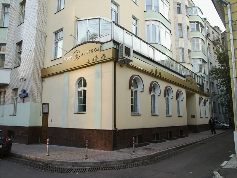 Оформление головного офиса Банка Балтика 