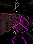 Дополнительное изображение конкурсной работы Неоновые кубы "Киберпанк"