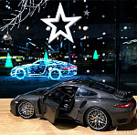 Дополнительное изображение работы Световая 3D инсталляция "Porsche 911 Carrera GTS"