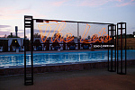 Дополнительное изображение конкурсной работы Изготовление и монтаж неоновой фотозоны «The Leto» для вечеринки у бассейна