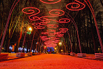 Дополнительное изображение работы Световое небо в парке "Измайловский"