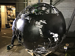 Дополнительное изображение конкурсной работы Вращающийся глобус из нержавеющей стали