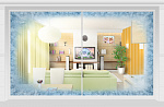 Дополнительное изображение конкурсной работы Сбербанк – интерактивная витрина во флагманском офисе.