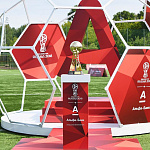 Дополнительное изображение конкурсной работы Объемная инсталляция «Футбольный мяч» Альфа-банка