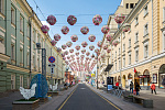 Дополнительное изображение конкурсной работы Цветочное небо на улице Большая Дмитровка, Москва