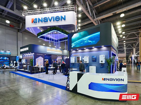 Большое возвращение NAVIEN: 4 года ожидания — и стенд, о котором говорили все! — EXPOMASTER GROUP