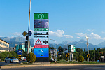 Дополнительное изображение работы LED 7x2 в Алматы. 100% роботизированный Digital Signage
